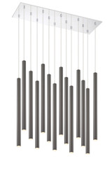 Linear/Island 4 Light + by Z-Lite ( 224 | 917MP24PBL-LED-14LCH Forest ) 