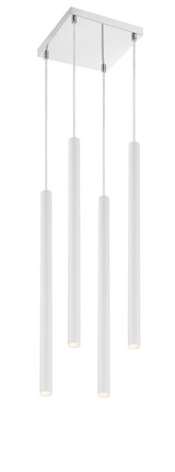 Mini Chandeliers Multi-Port/Cascade by Z-Lite ( 224 | 917MP24-WH-LED-4SCH Forest ) 