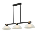 Linear/Island 3 Light Bar by Z-Lite ( 224 | 1955-3MB-RB-DWL14 Bronte ) 