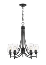 Mid. Chandeliers Glass Up by Z-Lite ( 224 | 473-5MB Joliet ) 
