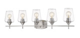 Bathroom Fixtures Five+Lights by Z-Lite ( 224 | 473-5V-BN Joliet ) 