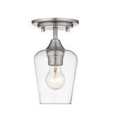 Semi-Flush Mts. Glass Down by Z-Lite ( 224 | 473F1-BN Joliet ) 