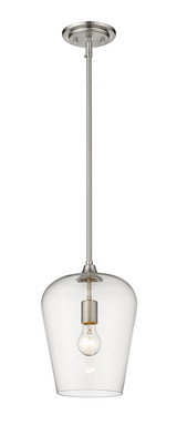 Pendants Glass Down by Z-Lite ( 224 | 473P9-BN Joliet ) 