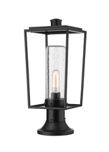 Exterior Post/Pier Head by Z-Lite ( 224 | 594PHMR-553PM-BK Sheridan ) 