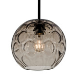 Mini Pendants Glass Down by Besa ( 74 | 1TT-BOMYSM-EDIL-BK Besa Bombay Pendant ) 