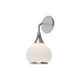 Sconces Single Glass by Alora ( 452 | WV524006CHOP Hazel ) 