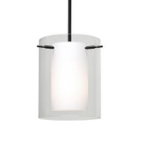 Mini Pendants Glass Down by Besa ( 74 | 1TT-C00607-BK Besa Pahu 8 Stem Pendant ) 