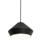 Pendants Metal Shade by AFX Lighting ( 162 | MLOP10MBBK Milo ) 