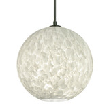 Mini Pendants Glass Down by Besa ( 74 | J-COCO1219-LED-BK Besa Coco 12 Pendant ) 