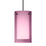 Mini Pendants Glass Down by Besa ( 74 | 1XC-A44007-BK Besa Pahu 4 Pendant ) 