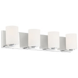 Bathroom Fixtures Four Lights by Access ( 18 | 62583LEDDLP-CH/OPL Oslo ) 