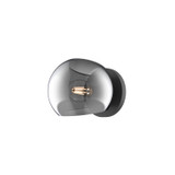 Sconces Single Glass by Alora ( 452 | WV548006MBSM Willow ) 