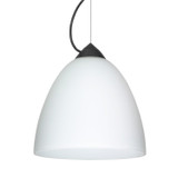 Mini Pendants Glass Down by Besa ( 74 | 1KX-447007-LED-BK Besa Vila Pendant ) 