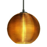 Mini Pendants Glass Down by Besa ( 74 | 1JT-461682-LED-BK Besa Kristall 8 Pendant ) 