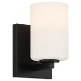 Sconces Single Glass by Access ( 18 | 62621LEDDLP-MBL/OPL Sienna ) 