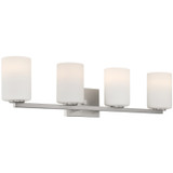 Bathroom Fixtures Four Lights by Access ( 18 | 62624-BS/OPL Sienna ) 
