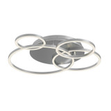 Semi-Flush Mts. Ring Shade/Halo by AFX Lighting ( 162 | ORBF24LAJD1SN Orbit ) 