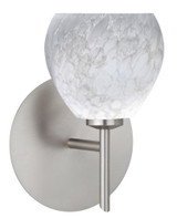Sconces Single Glass by Besa ( 74 | 1SW-560519-SN Tay Tay ) 