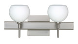 Bathroom Fixtures Two Lights by Besa ( 74 | 2SW-565807-SN-SQ Palla ) 