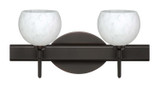 Bathroom Fixtures Two Lights by Besa ( 74 | 2SW-565819-BR Palla ) 