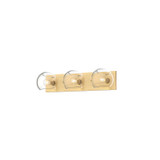 Bathroom Fixtures Three Lights by Alora ( 452 | VL548322BGCL Willow ) 