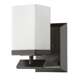 Sconces Single Glass by Acclaim Lighting ( 106 | IN41325ORB Burgundy ) 