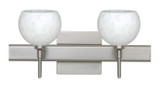 Bathroom Fixtures Two Lights by Besa ( 74 | 2SW-565819-SN-SQ Palla ) 