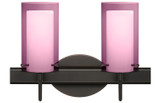 Bathroom Fixtures Two Lights by Besa ( 74 | 2SW-A44007-BR Pahu ) 