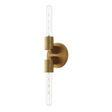Sconces Linear/Tubular by Alora ( 452 | WV607202AG Claire ) 