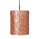 Mini Pendants Glass Down by Besa ( 74 | J-4006CS-BR Besa Tamburo 8 Pendant ) 