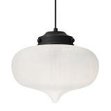 Mini Pendants Glass Down by Besa ( 74 | 1JC-MIRAFR-BK Besa Mira Pendant ) 