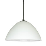 Mini Pendants Glass Down by Besa ( 74 | 1JC-420107-LED-BK Besa Tessa Pendant ) 