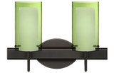Bathroom Fixtures Two Lights by Besa ( 74 | 2SW-L44007-BR Pahu ) 