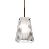 Mini Pendants Glass Down by Besa ( 74 | J-DIONCL-LED-BR Besa Dion Pendant ) 
