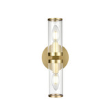 Sconces Double Glass by Alora ( 452 | WV309002NBCG Revolve ) 
