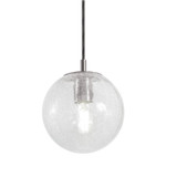 Pendants Glass Down by AFX Lighting ( 162 | PLAP07MBSN Palla ) 