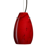 Mini Pendants Glass Down by Besa ( 74 | 1KX-4126MA-BK Besa Pera 9 Pendant ) 