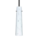 Mini Pendants Glass Down by Besa ( 74 | 1TT-567419-LED-BK Besa Camino Stem Pendant ) 