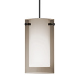 Mini Pendants Glass Down by Besa ( 74 | 1XC-S44007-BK Besa Pahu 4 Pendant ) 
