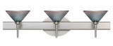 Bathroom Fixtures Three Lights by Besa ( 74 | 3SW-117691-SN Kona ) 