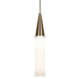 Mini Pendants Glass Down by Besa ( 74 | 1JT-METRO16-BR Besa Metro 16 Pendant ) 