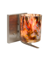 Sconces Single Glass by Besa ( 74 | 1WC-LAVA-SN Lava ) 