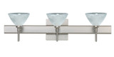 Bathroom Fixtures Three Lights by Besa ( 74 | 3SW-174352-SN-SQ Domi ) 