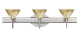 Bathroom Fixtures Three Lights by Besa ( 74 | 3SW-174383-SN Domi ) 