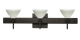 Bathroom Fixtures Three Lights by Besa ( 74 | 3SW-1743KR-BR-SQ Domi ) 