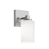 Sconces Single Glass by AFX Lighting ( 162 | LEOS0509MBSN Leo ) 