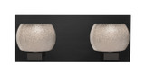 Bathroom Fixtures Two Lights by Besa ( 74 | 2WF-KENOSM-BK Besa Keno Vanity ) 