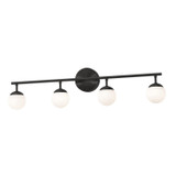Bathroom Fixtures Four Lights by AFX Lighting ( 162 | PRLV3208L30D1BK Pearl ) 