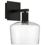 Sconces Single Glass by Access ( 18 | 63144LEDD-MBL/CLR Port Nine Chardonnay ) 