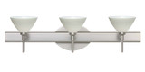 Bathroom Fixtures Three Lights by Besa ( 74 | 3SW-1743KR-SN Domi ) 